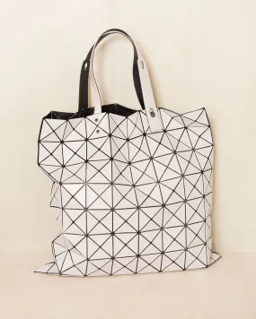 Light Grey Lucent Matte Large Tote Bag