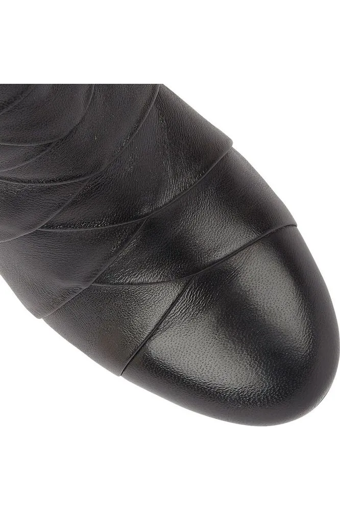 Lotus Tara Ladies boots in Black Leather