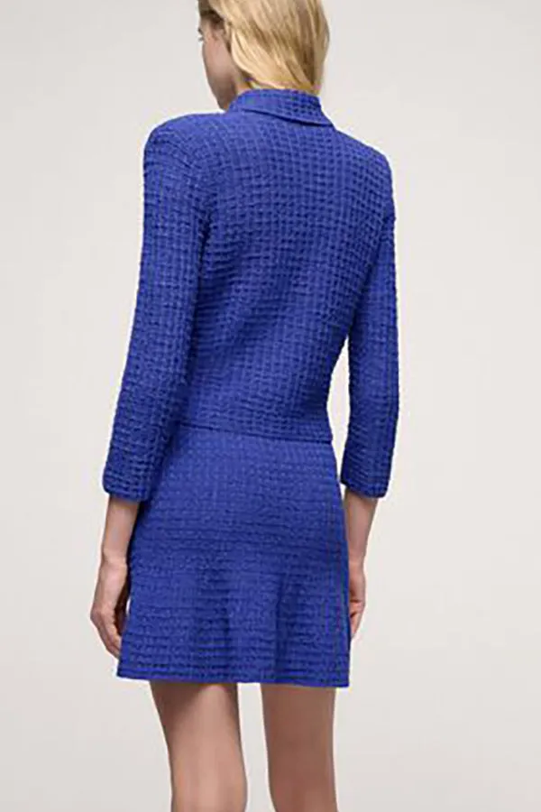 Luisa Spagnoli CLAREN BLUETTE WOVEN JACKET