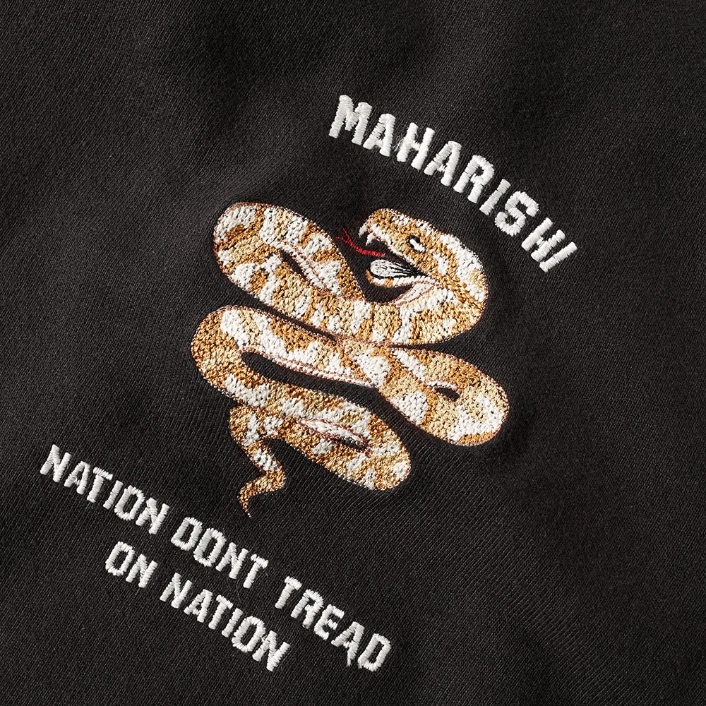 Maharishi Integrated Adder Crew SweatBlack