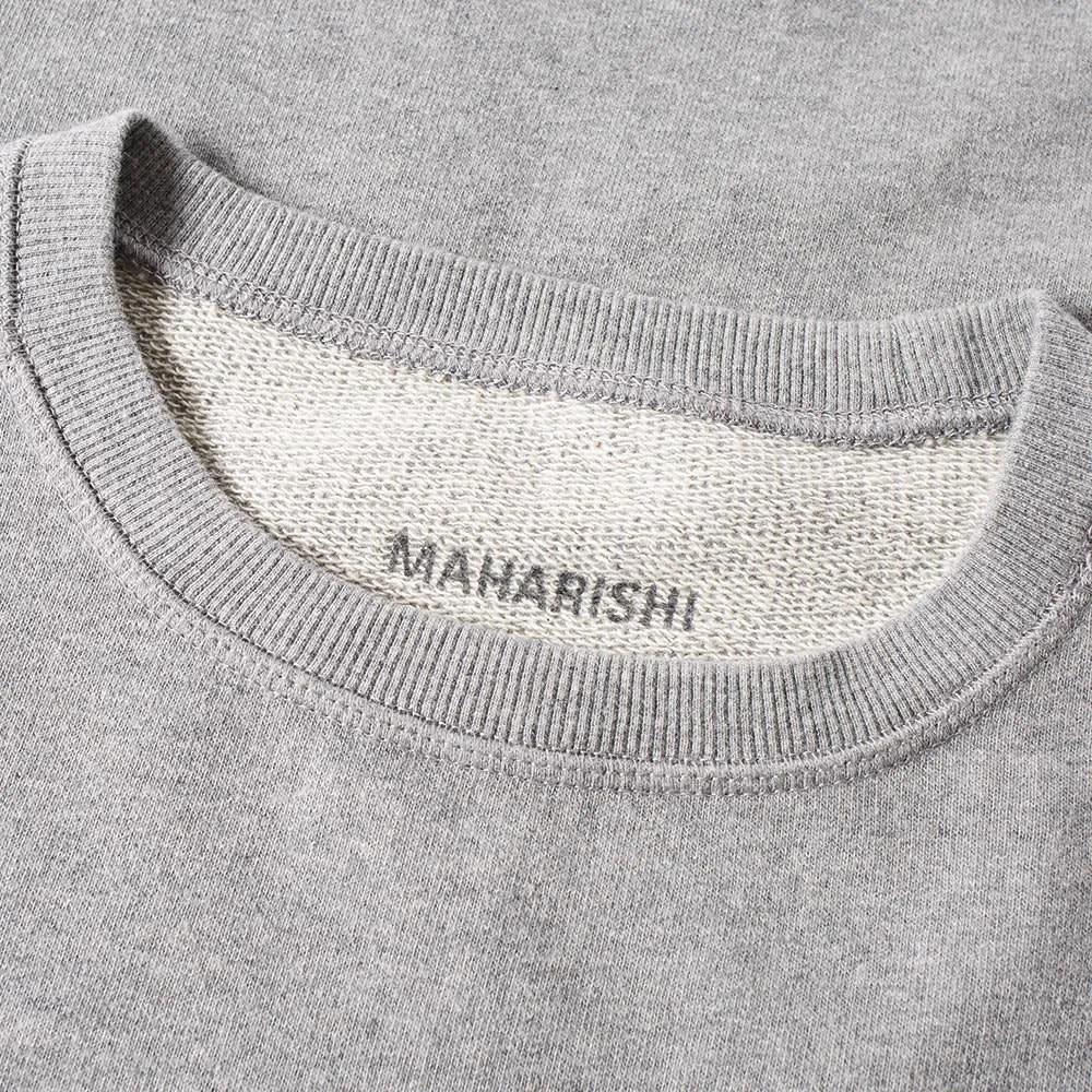 Maharishi Integrated Adder Crew SweatGrey Marl