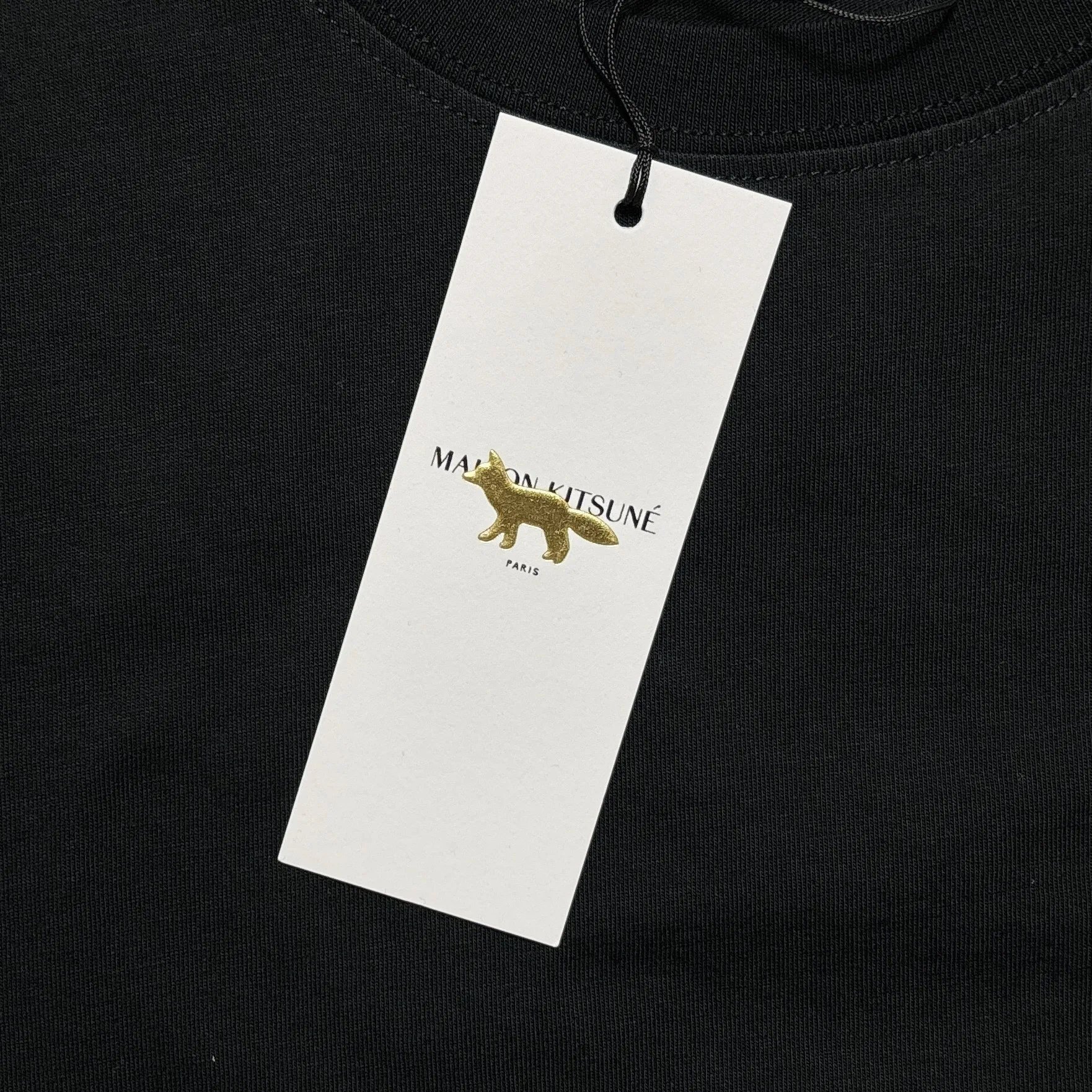 MAISON KITSUNE  |Crew Neck Unisex Cotton Short Sleeves Logo Designers