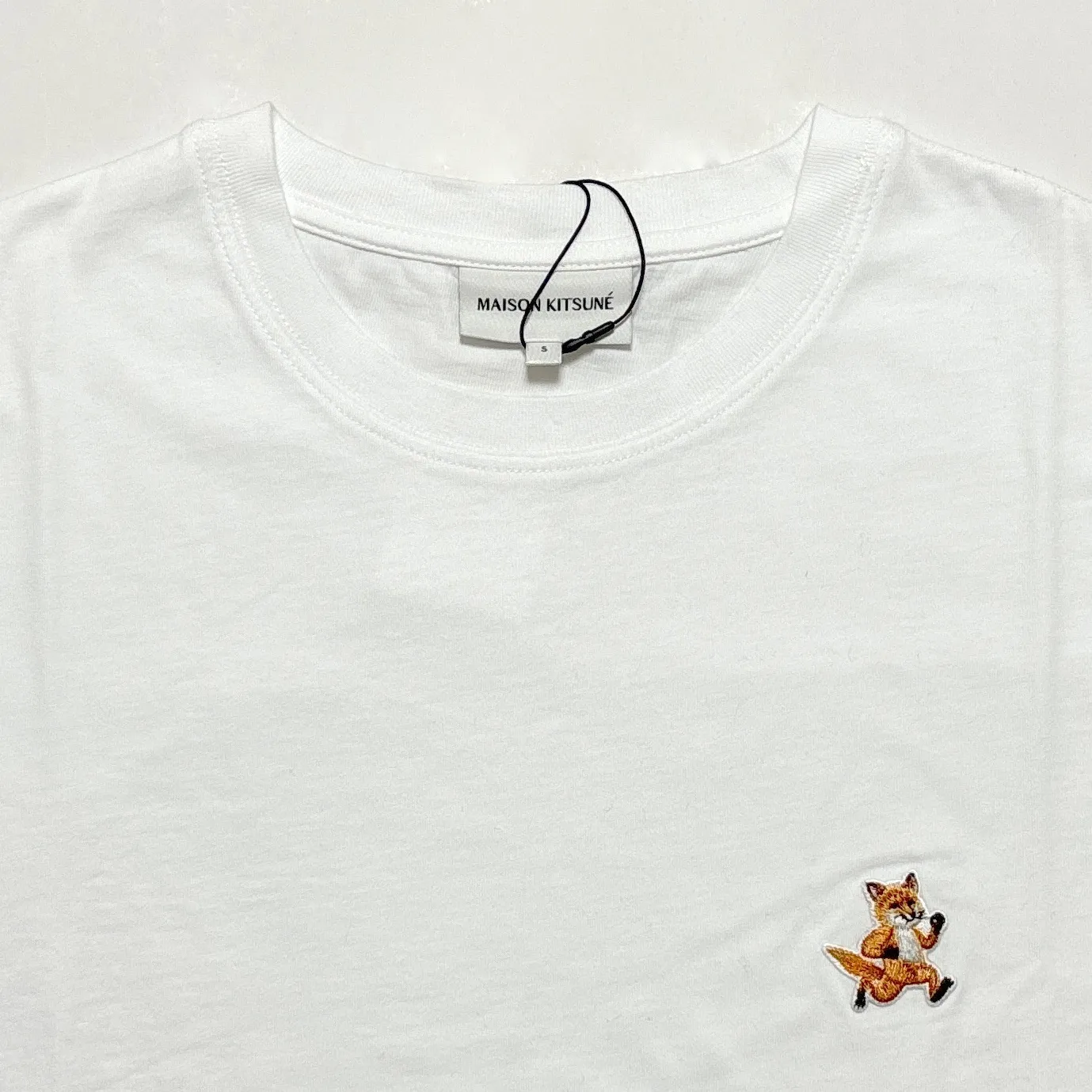 MAISON KITSUNE  |Crew Neck Unisex Cotton Short Sleeves Logo Designers