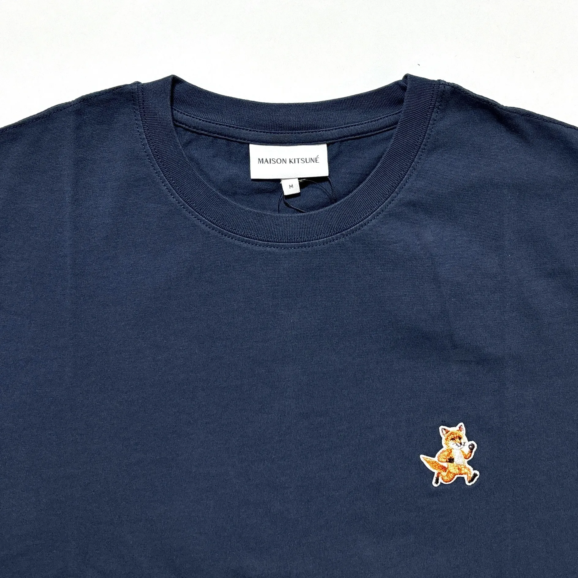 MAISON KITSUNE  |Crew Neck Unisex Cotton Short Sleeves Logo Designers