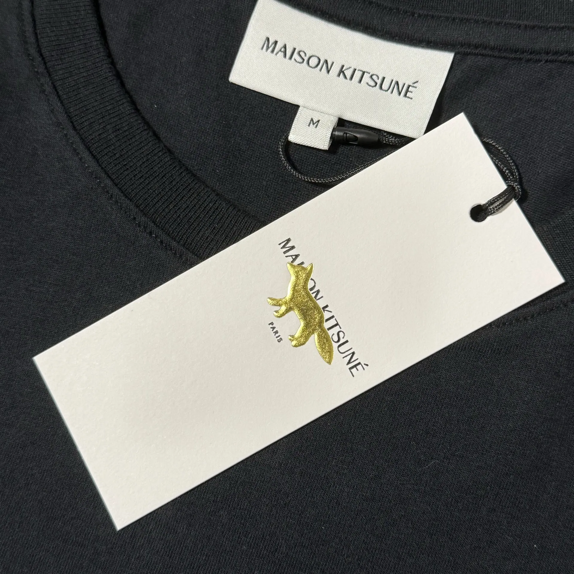 MAISON KITSUNE  |Crew Neck Unisex Short Sleeves Logo Designers