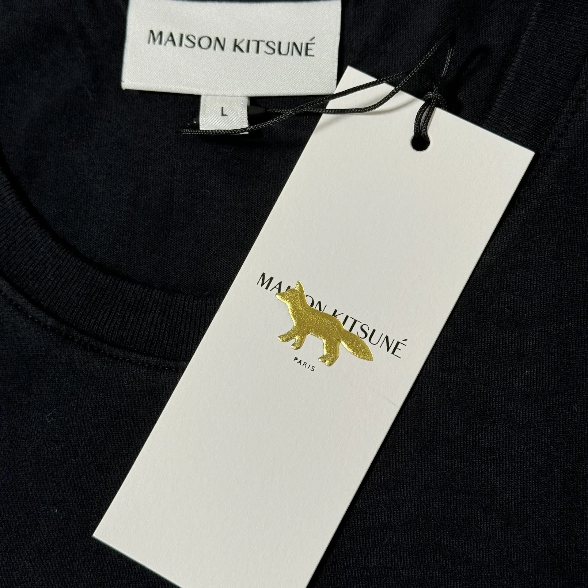 MAISON KITSUNE  |Crew Neck Unisex Short Sleeves Logo Designers