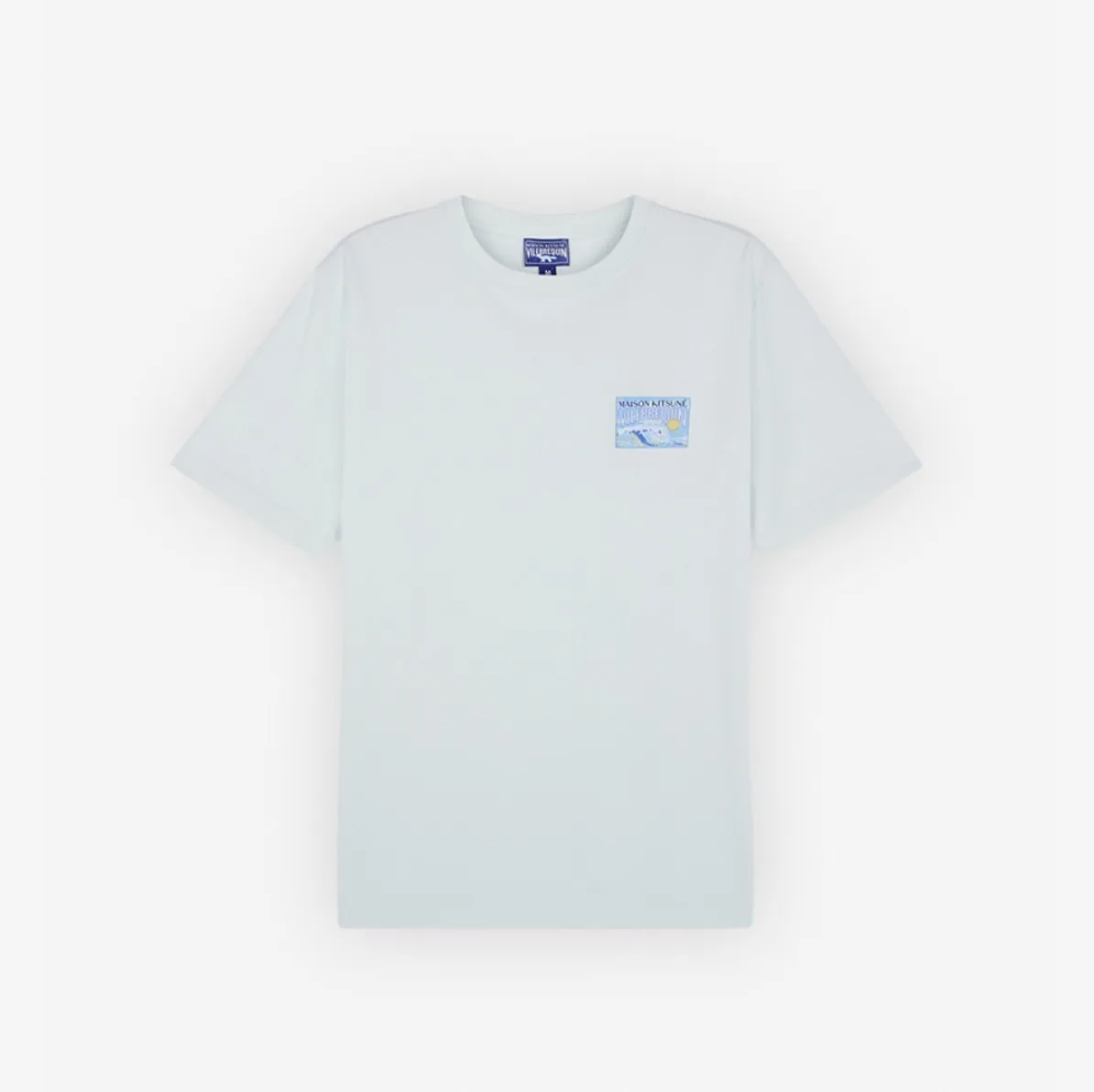 MAISON KITSUNE  |Crew Neck Unisex Street Style Cotton Short Sleeves Logo