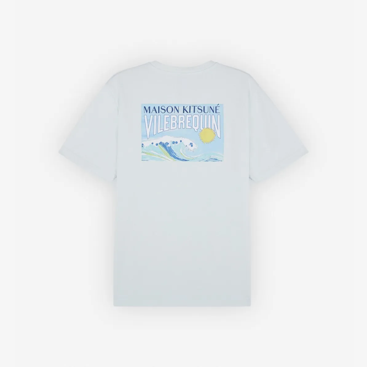 MAISON KITSUNE  |Crew Neck Unisex Street Style Cotton Short Sleeves Logo