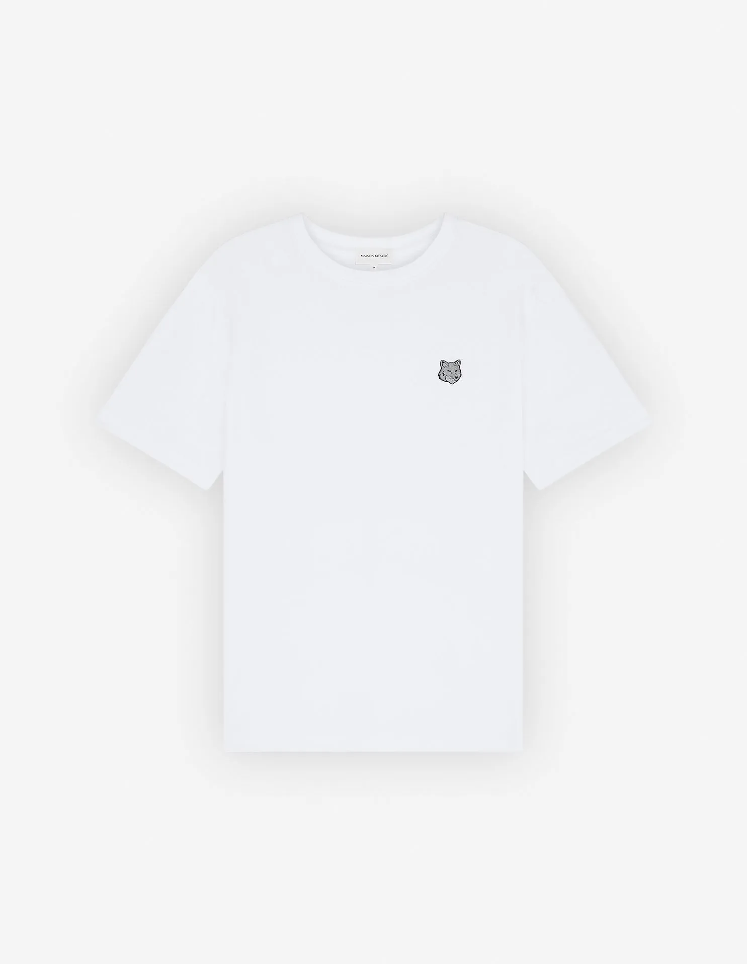 MAISON KITSUNE  |Plain Cotton Short Sleeves Logo Designers T-Shirts