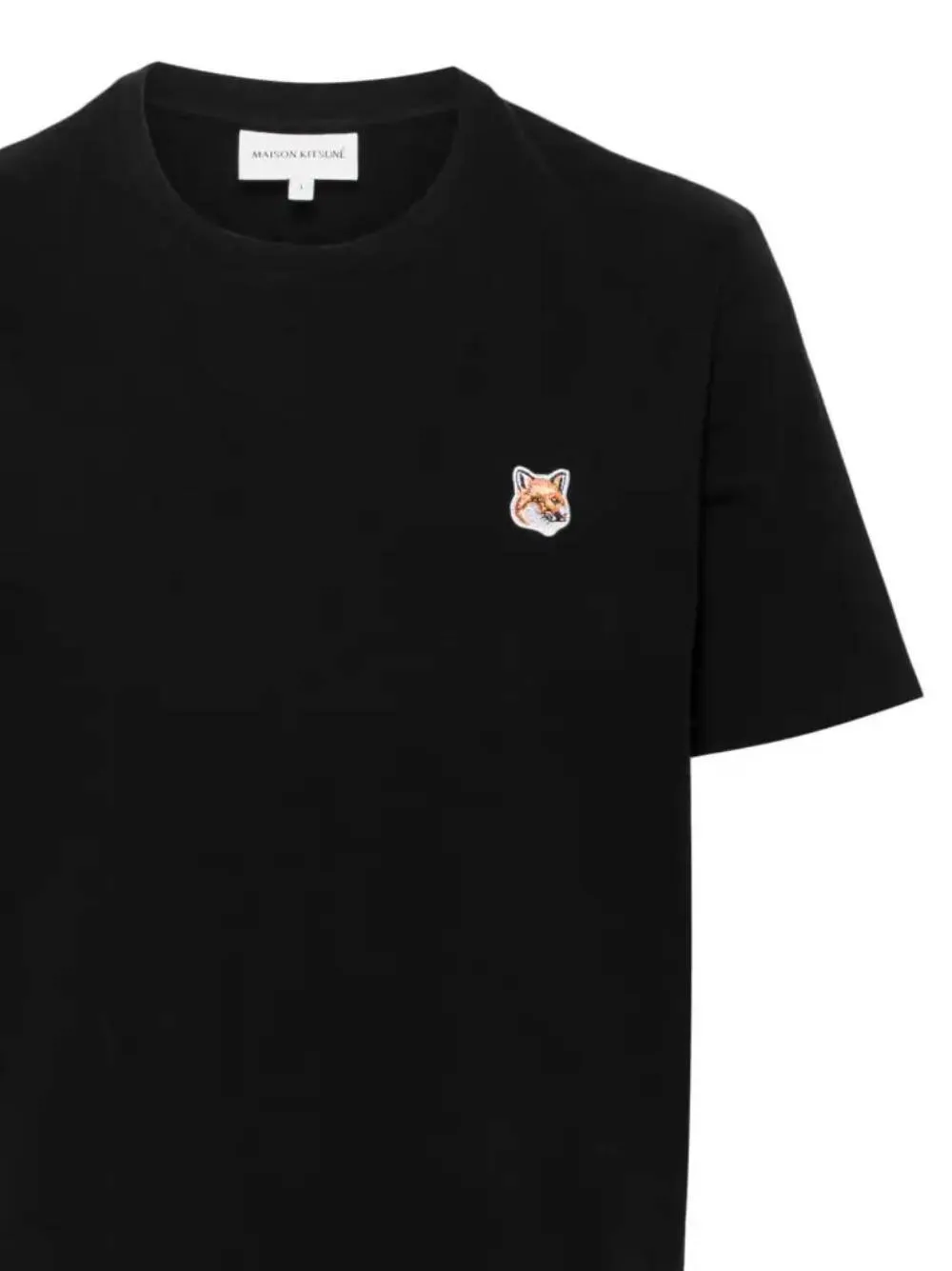 MAISON KITSUNE  |Plain Cotton Short Sleeves Logo Designers T-Shirts