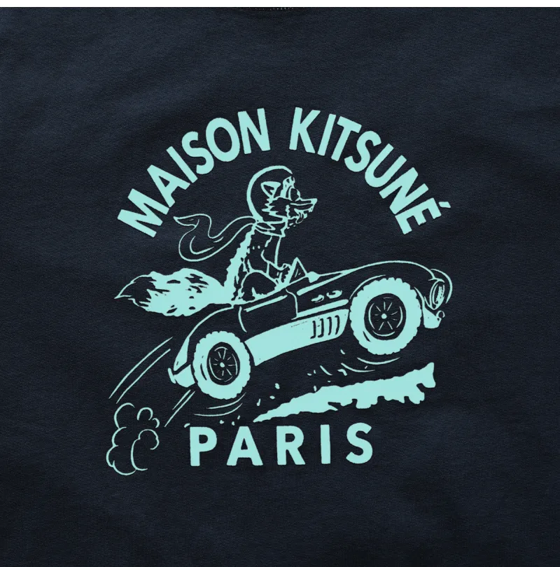 MAISON KITSUNE  |Unisex Street Style Cotton Short Sleeves Logo Designers