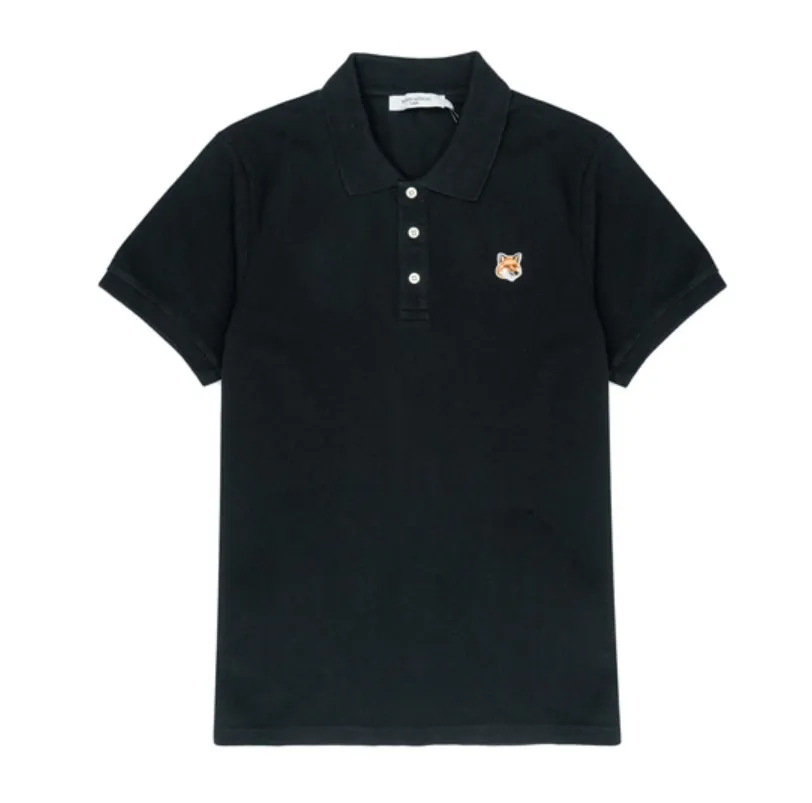 MAISON KITSUNE  |Unisex Street Style Logo Designers Polos