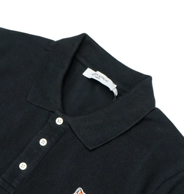 MAISON KITSUNE  |Unisex Street Style Logo Designers Polos