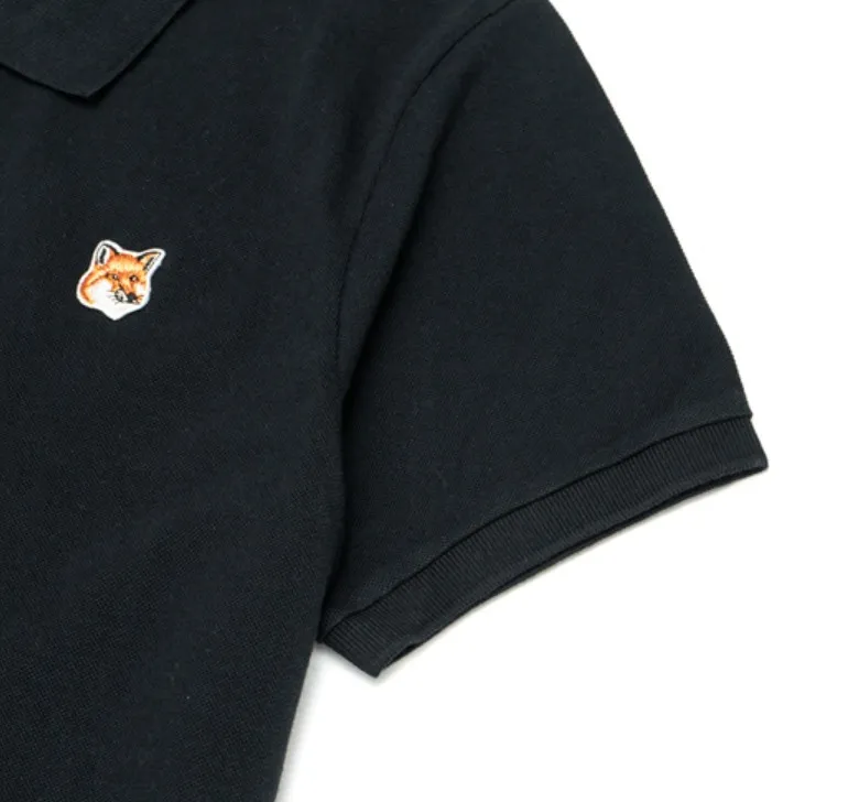 MAISON KITSUNE  |Unisex Street Style Logo Designers Polos