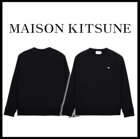 MAISON KITSUNE  |Unisex Street Style Logo Designers T-Shirts