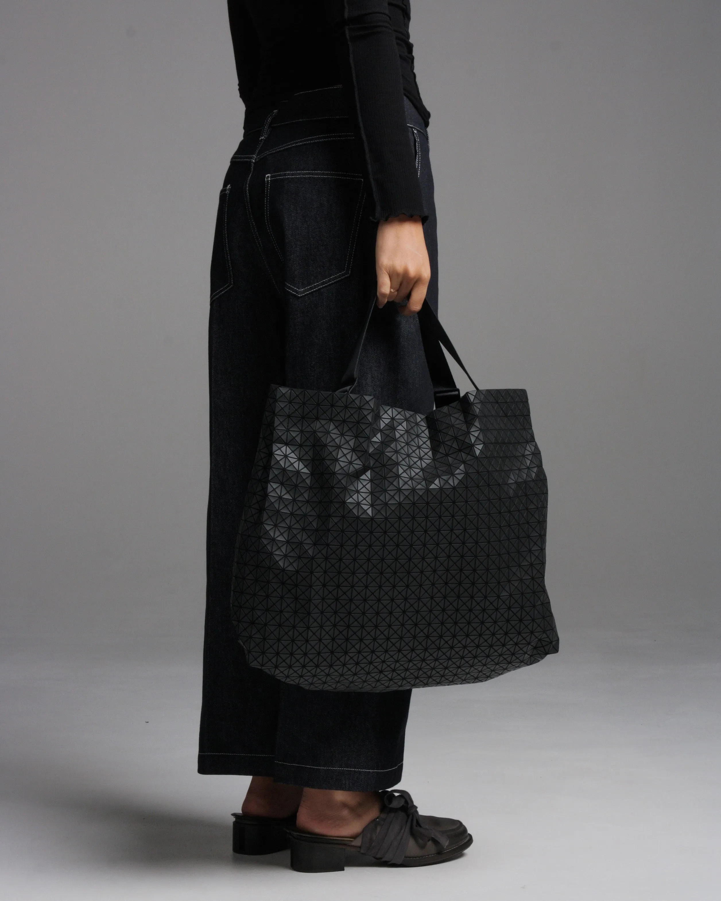 Matte Black Cart Tote Bag