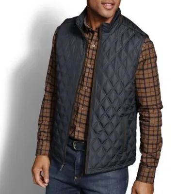 Men's Johnston & Murphy Diamond Quilt Vest