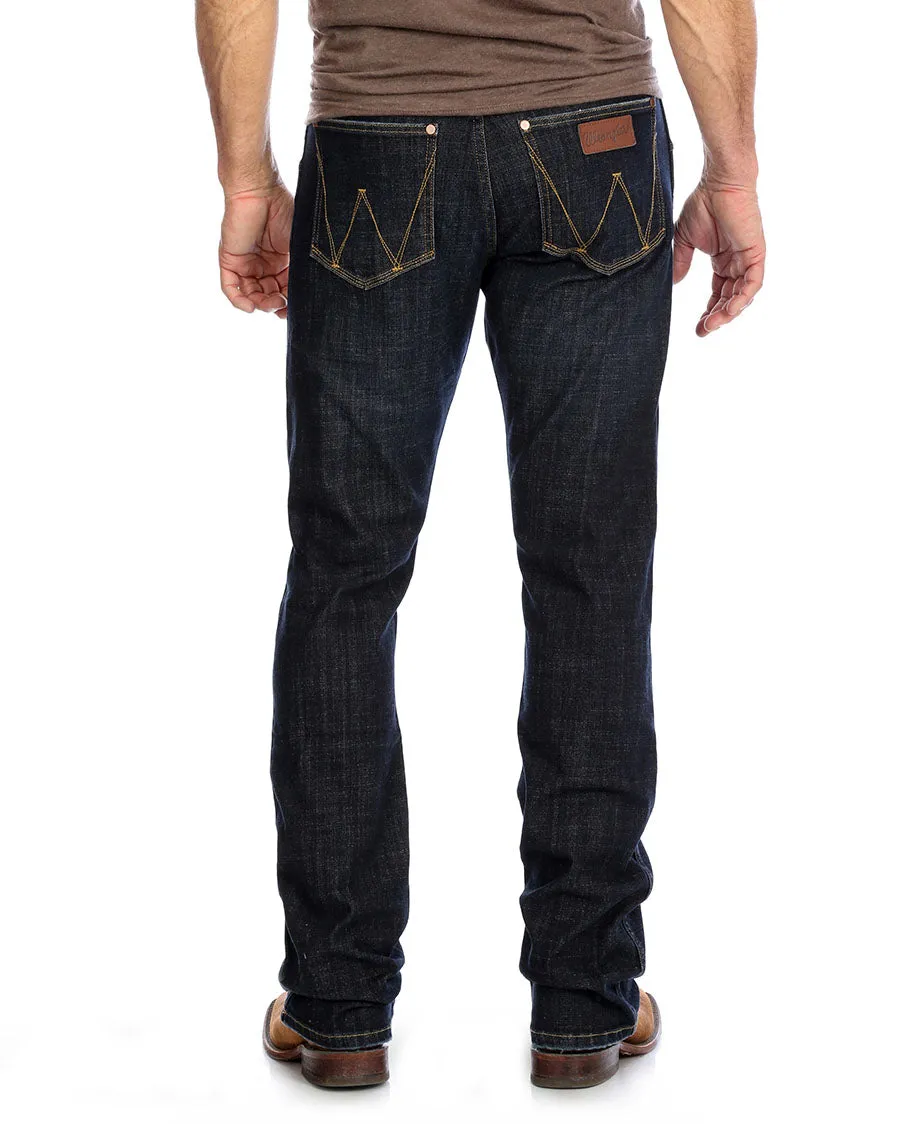 Men's Retro Slim Bootcut Jeans