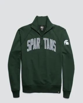 MICHIGAN STATE SPARTANS BANKS '47 HARRIS SCRIMMAGE 1/4 ZIP