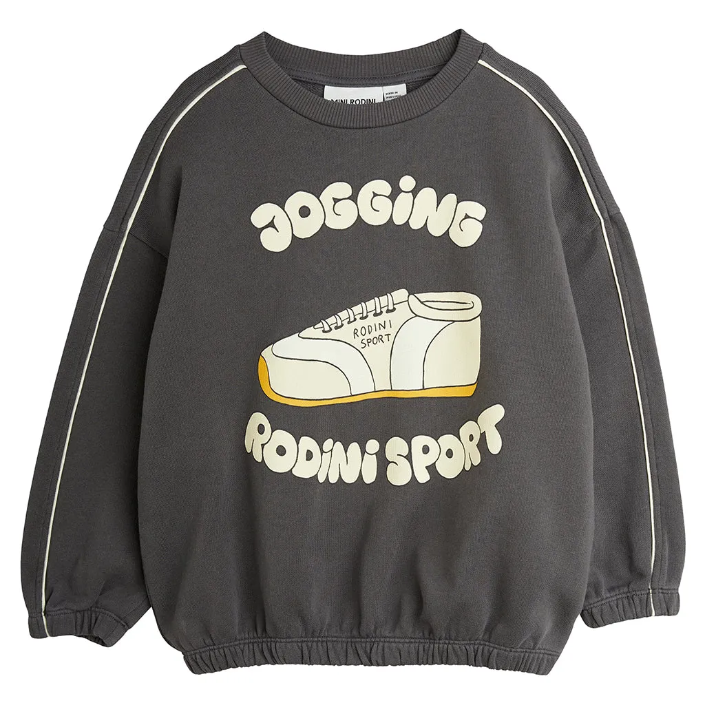 Mini Rodini Child Jogging Sweatshirt Grey