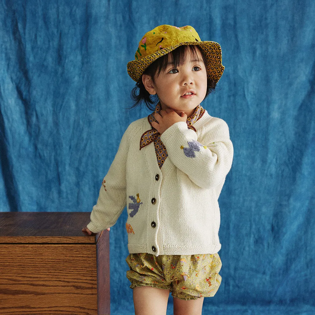 Misha & Puff Child Soirée Everyday Cardigan Marzipan Cream