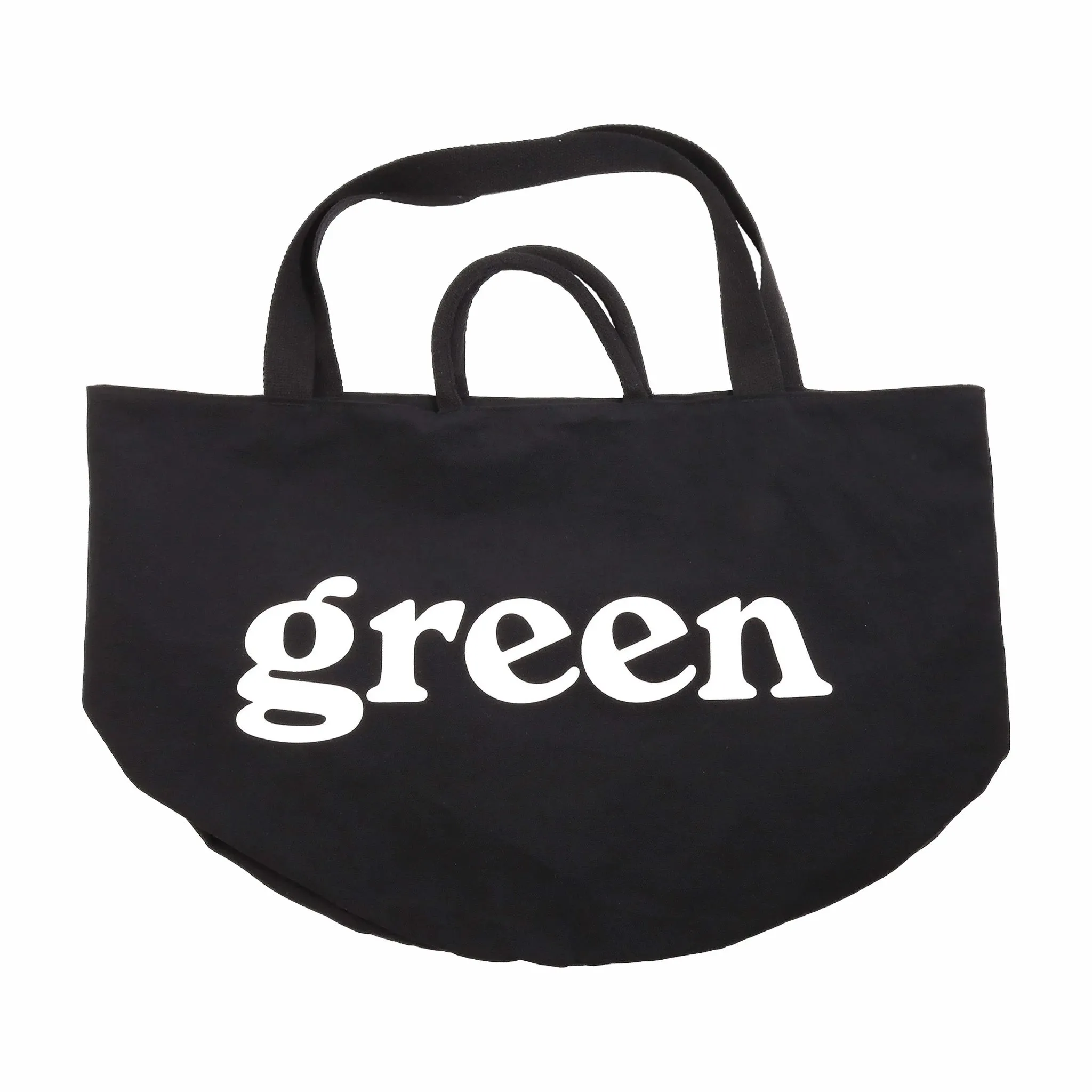 Mister Green Large Round Tote / Grow Bag (Black/White)