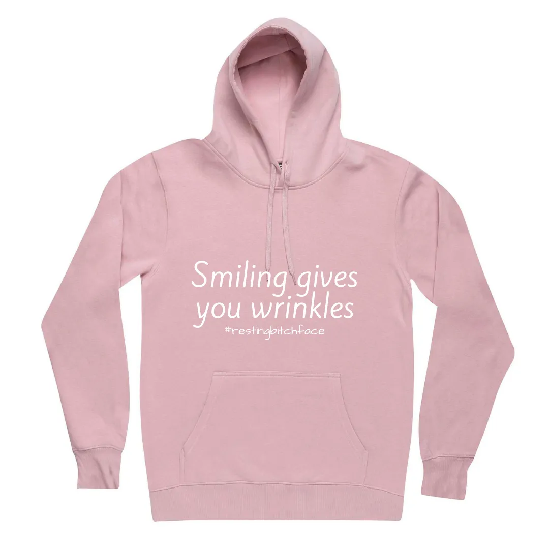 MLW By Design - Wrinkles Adult Fleece Hoodie | Black or Pink