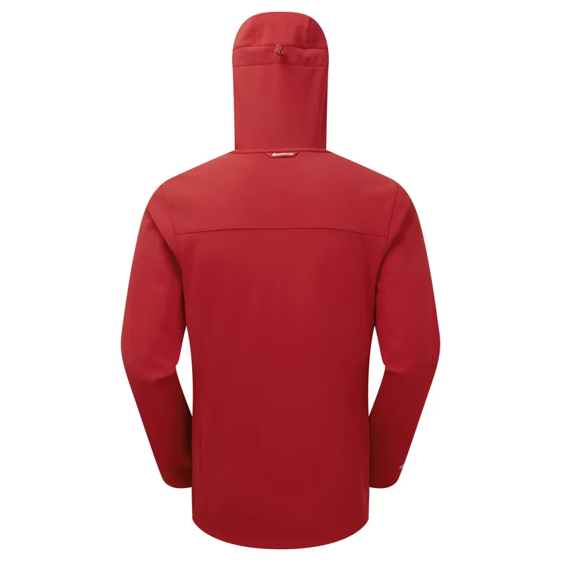 Montane Mens Windjammer XPD Hoodie Acer Red