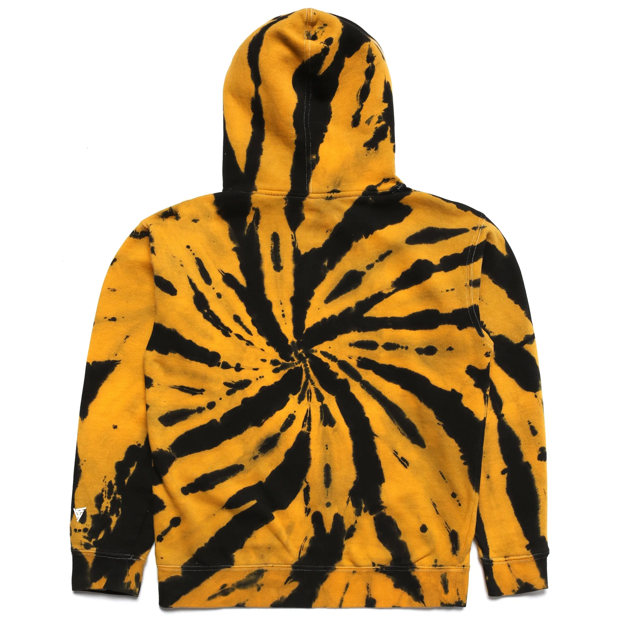 NARUTO RAMEN CHENILLE HOODIE (YELLOW TIE DYE)