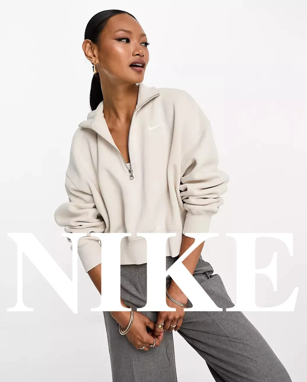 Nike  |Sweat Long Sleeves Logo Hoodies & Sweatshirts