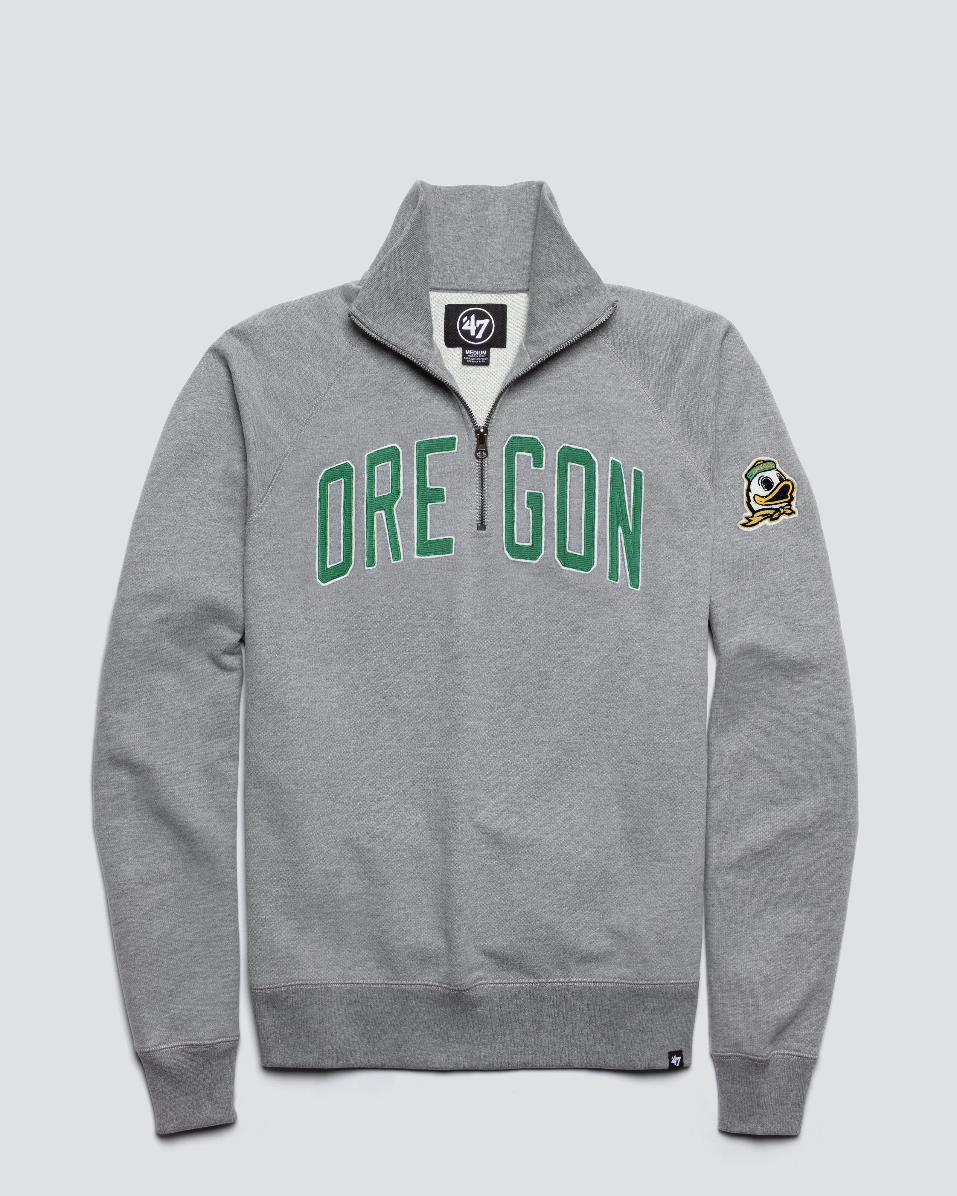 OREGON DUCKS BANKS '47 HARRIS SCRIMMAGE 1/4 ZIP