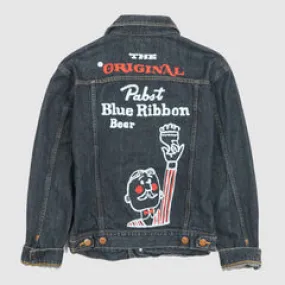 Original Kettenstich Pabst Blue Ribbon Denim Jacket