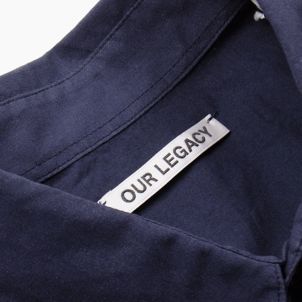 Our Legacy - Initial Shirt - Off Navy Voile