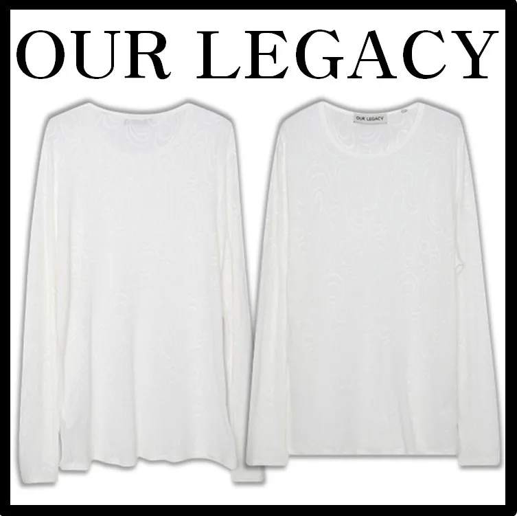 OUR LEGACY  |Unisex Street Style Logo T-Shirts