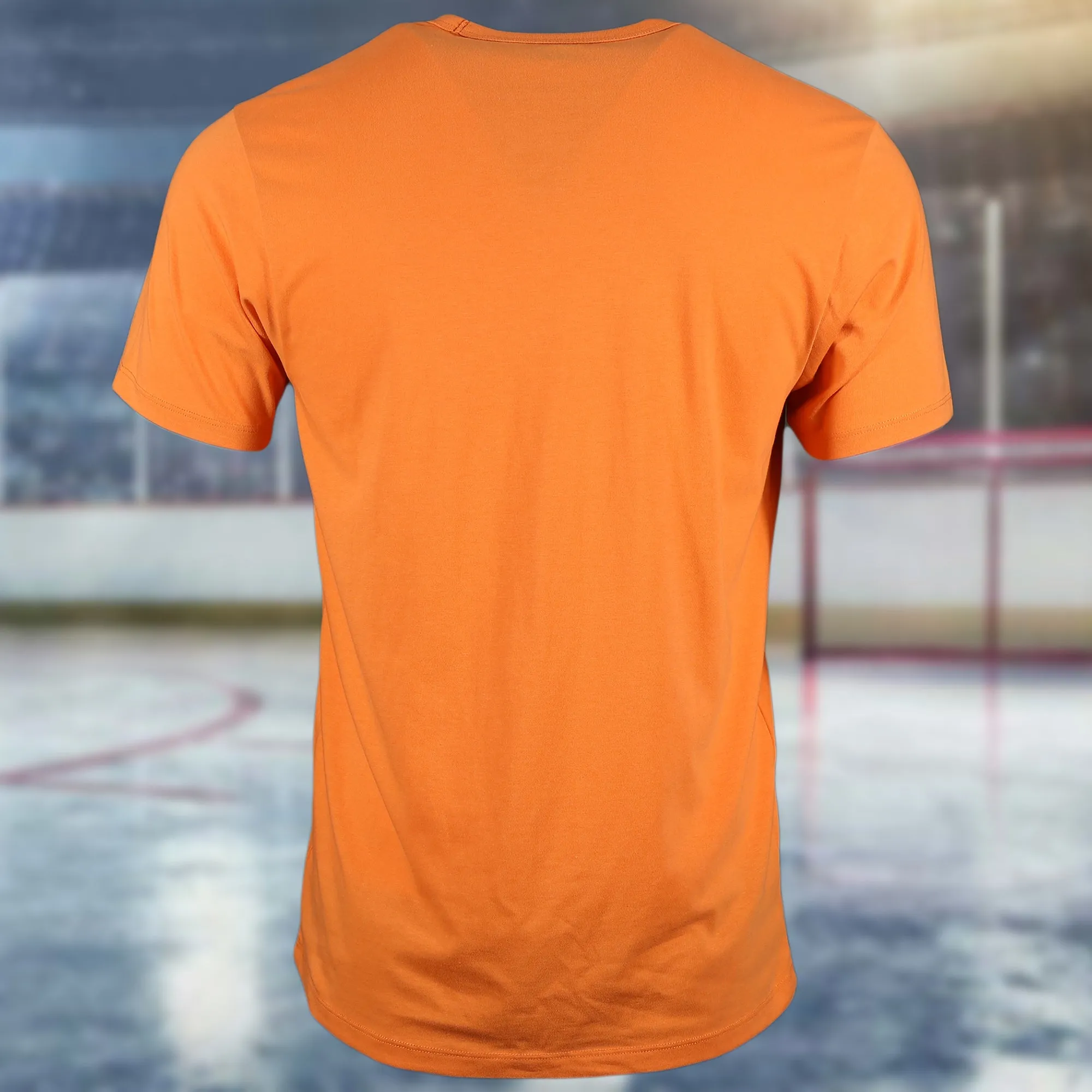 Philadelphia Flyers Distressed Arch Wordmark Premium Franklin T-Shirt