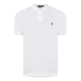 POLO RALPH LAUREN Custom Fit Polo Shirt - White