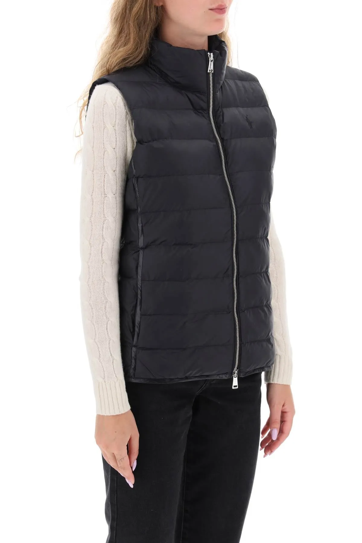 Polo Ralph Lauren Packable Padded Vest   Black