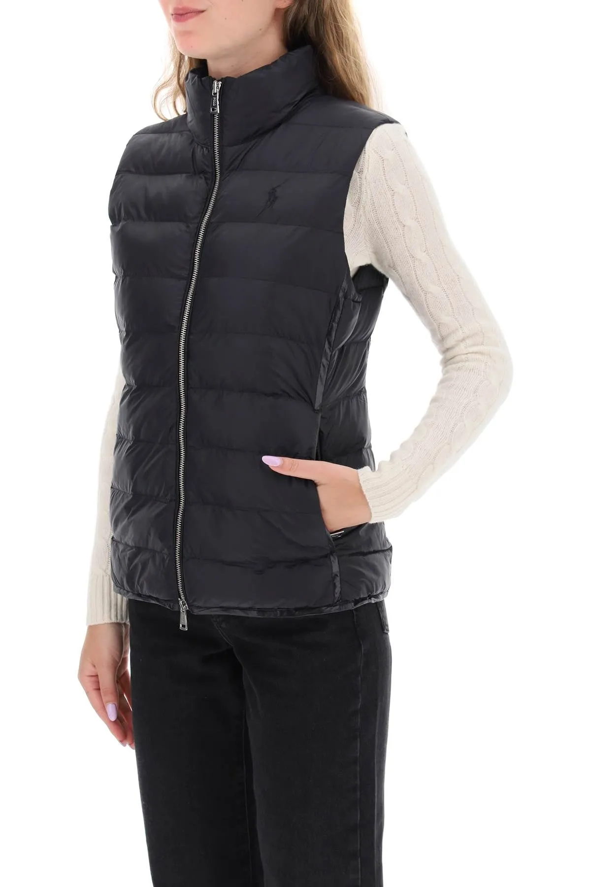 Polo Ralph Lauren Packable Padded Vest   Black