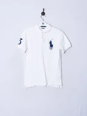 Polo Ralph Lauren White V Poloshirt