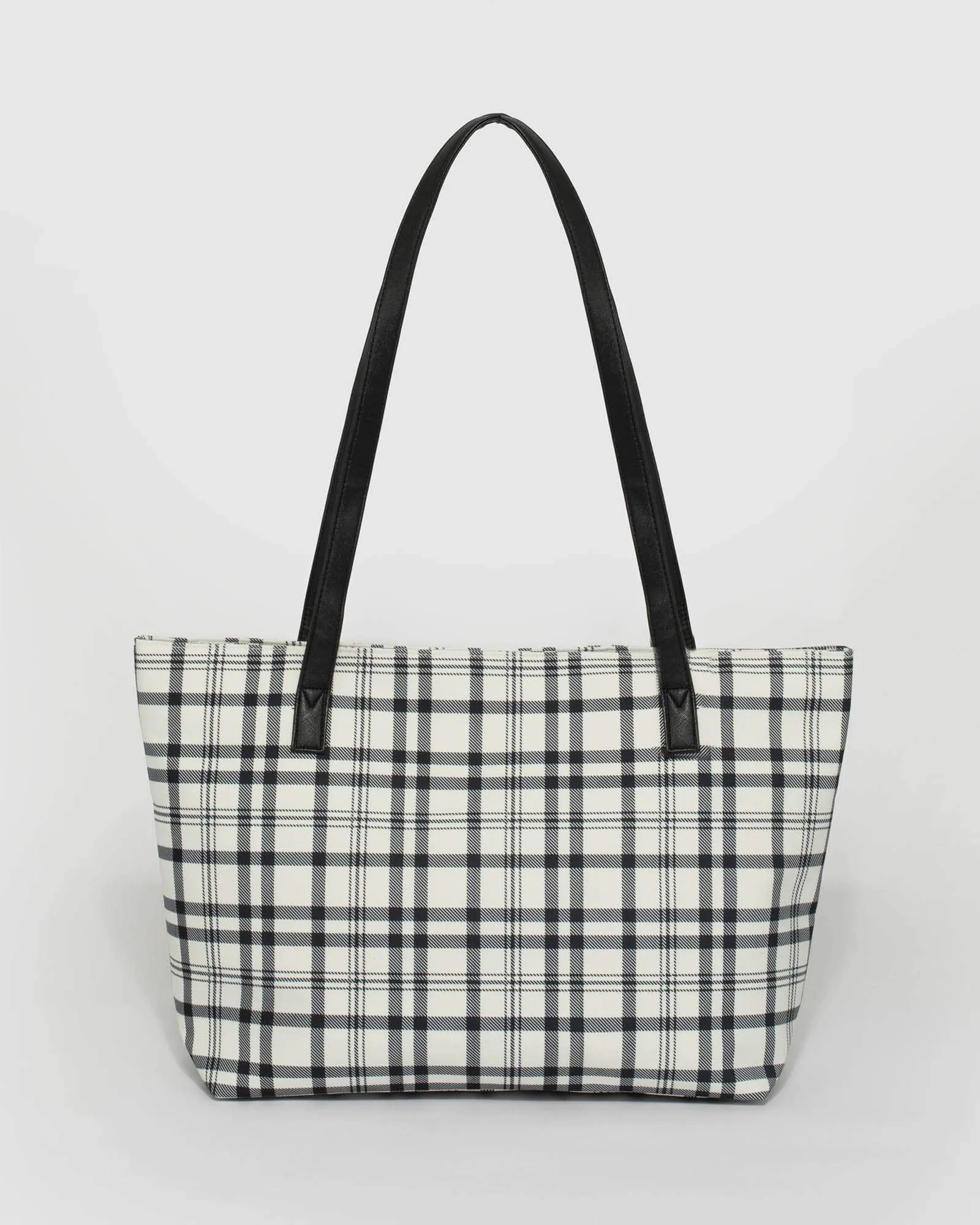 Print Canvas Winter Tote Bag