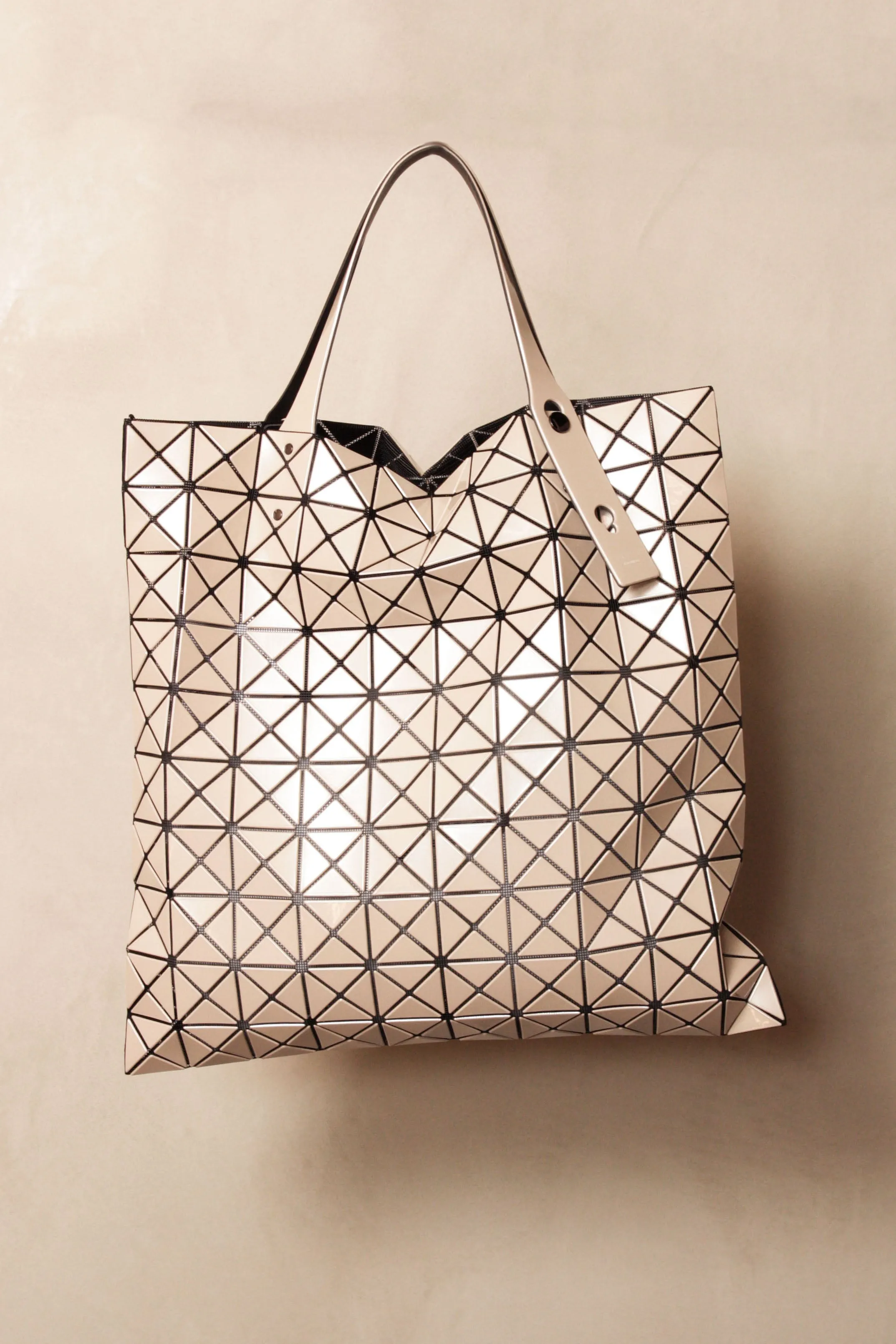 Prism 10x10 Beige Tote Bag