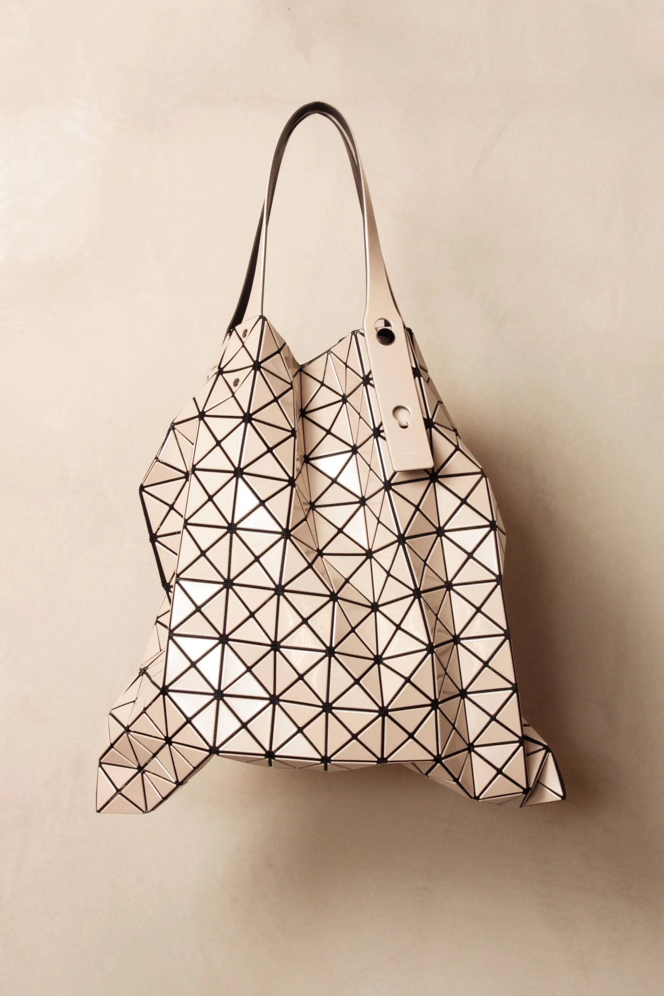 Prism 10x10 Beige Tote Bag