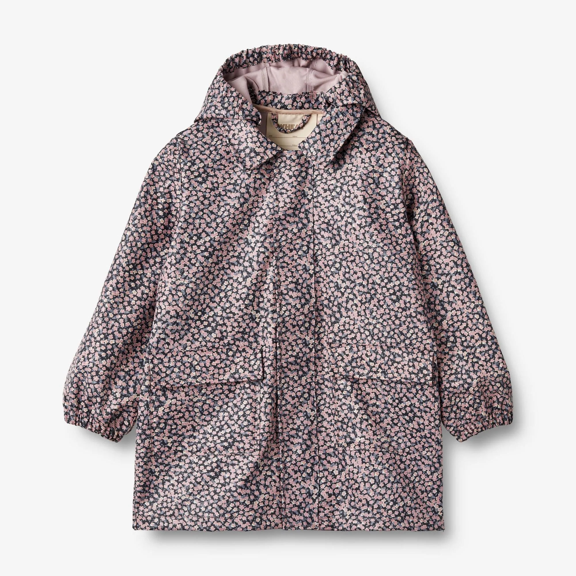 Rainwear Long Jacket Finley - rainy flowers