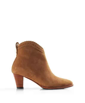 Regina Ankle Boot                             Tan