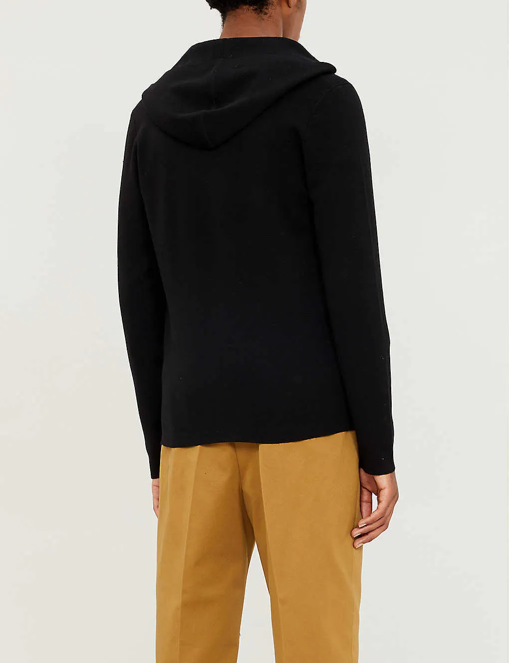 sandro  |Wool Long Sleeves Plain Loungewear Hoodies