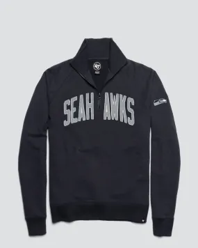 SEATTLE SEAHAWKS BANKS '47 HARRIS SCRIMMAGE 1/4 ZIP