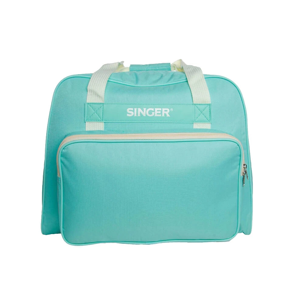 Singer Universal Sewing Machine Canvas Carrying Tote Bag - Teal | Electronic Express