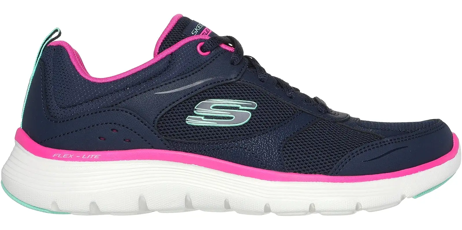 Skechers 150202 Flex Appeal 5 Fresh Touch Womens Lace Up Trainer