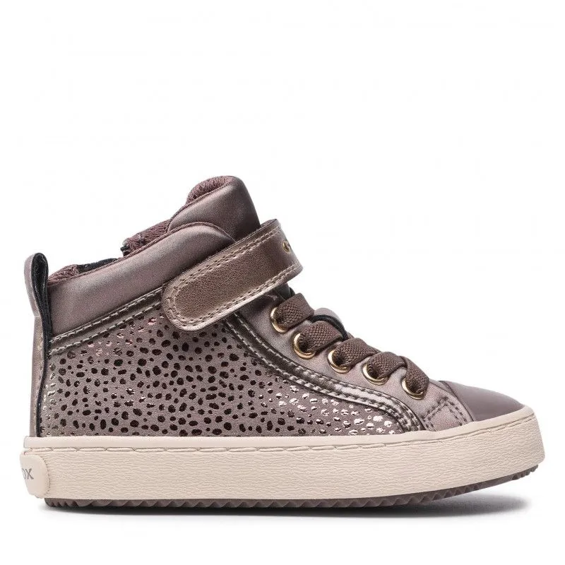 SNEAKER GEOX BAMBINA BEIGE SCURO JJ744GI 0DHAJ C5005