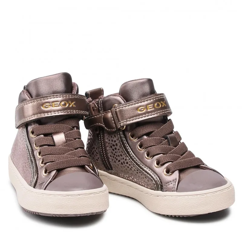 SNEAKER GEOX BAMBINA BEIGE SCURO JJ744GI 0DHAJ C5005